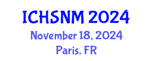 International Conference on Health Sciences, Nursing and Midwifery (ICHSNM) November 18, 2024 - Paris, France