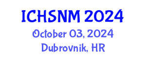 International Conference on Health Sciences, Nursing and Midwifery (ICHSNM) October 03, 2024 - Dubrovnik, Croatia