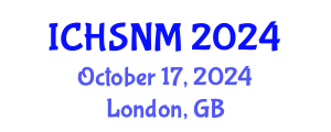 International Conference on Health Sciences, Nursing and Midwifery (ICHSNM) October 17, 2024 - London, United Kingdom