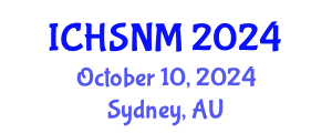 International Conference on Health Sciences, Nursing and Midwifery (ICHSNM) October 10, 2024 - Sydney, Australia