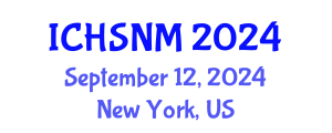 International Conference on Health Sciences, Nursing and Midwifery (ICHSNM) September 12, 2024 - New York, United States