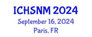 International Conference on Health Sciences, Nursing and Midwifery (ICHSNM) September 16, 2024 - Paris, France