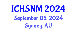 International Conference on Health Sciences, Nursing and Midwifery (ICHSNM) September 05, 2024 - Sydney, Australia