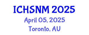 International Conference on Health Sciences, Nursing and Midwifery (ICHSNM) April 05, 2025 - Toronto, Australia