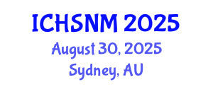 International Conference on Health Sciences, Nursing and Midwifery (ICHSNM) August 30, 2025 - Sydney, Australia