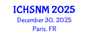 International Conference on Health Sciences, Nursing and Midwifery (ICHSNM) December 30, 2025 - Paris, France