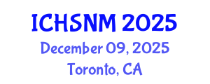 International Conference on Health Sciences, Nursing and Midwifery (ICHSNM) December 09, 2025 - Toronto, Canada