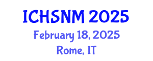 International Conference on Health Sciences, Nursing and Midwifery (ICHSNM) February 18, 2025 - Rome, Italy