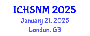 International Conference on Health Sciences, Nursing and Midwifery (ICHSNM) January 21, 2025 - London, United Kingdom