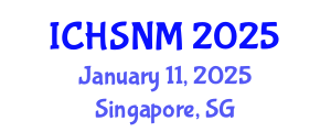 International Conference on Health Sciences, Nursing and Midwifery (ICHSNM) January 11, 2025 - Singapore, Singapore