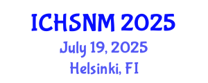 International Conference on Health Sciences, Nursing and Midwifery (ICHSNM) July 19, 2025 - Helsinki, Finland
