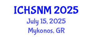 International Conference on Health Sciences, Nursing and Midwifery (ICHSNM) July 15, 2025 - Mykonos, Greece