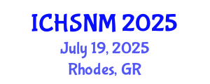 International Conference on Health Sciences, Nursing and Midwifery (ICHSNM) July 19, 2025 - Rhodes, Greece
