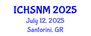 International Conference on Health Sciences, Nursing and Midwifery (ICHSNM) July 12, 2025 - Santorini, Greece