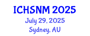 International Conference on Health Sciences, Nursing and Midwifery (ICHSNM) July 29, 2025 - Sydney, Australia