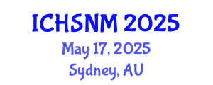 International Conference on Health Sciences, Nursing and Midwifery (ICHSNM) May 17, 2025 - Sydney, Australia