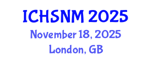 International Conference on Health Sciences, Nursing and Midwifery (ICHSNM) November 18, 2025 - London, United Kingdom