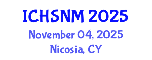 International Conference on Health Sciences, Nursing and Midwifery (ICHSNM) November 04, 2025 - Nicosia, Cyprus