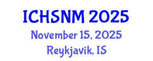 International Conference on Health Sciences, Nursing and Midwifery (ICHSNM) November 15, 2025 - Reykjavik, Iceland