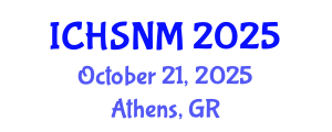 International Conference on Health Sciences, Nursing and Midwifery (ICHSNM) October 21, 2025 - Athens, Greece
