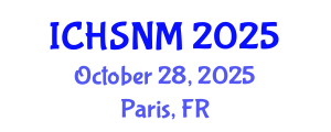 International Conference on Health Sciences, Nursing and Midwifery (ICHSNM) October 28, 2025 - Paris, France