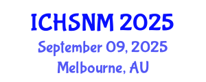 International Conference on Health Sciences, Nursing and Midwifery (ICHSNM) September 09, 2025 - Melbourne, Australia