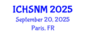 International Conference on Health Sciences, Nursing and Midwifery (ICHSNM) September 20, 2025 - Paris, France