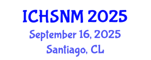 International Conference on Health Sciences, Nursing and Midwifery (ICHSNM) September 16, 2025 - Santiago, Chile