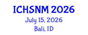 International Conference on Health Sciences, Nursing and Midwifery (ICHSNM) July 15, 2026 - Bali, Indonesia International Conference on Health Sciences, Nursing and Midwifery (ICHSNM) July 15, 2026 - Bali, Indonesia