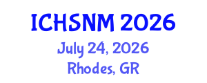 International Conference on Health Sciences, Nursing and Midwifery (ICHSNM) July 24, 2026 - Rhodes, Greece International Conference on Health Sciences, Nursing and Midwifery (ICHSNM) July 24, 2026 - Rhodes, Greece