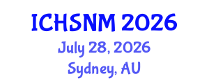 International Conference on Health Sciences, Nursing and Midwifery (ICHSNM) July 28, 2026 - Sydney, Australia International Conference on Health Sciences, Nursing and Midwifery (ICHSNM) July 28, 2026 - Sydney, Australia