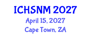 International Conference on Health Sciences, Nursing and Midwifery (ICHSNM) April 15, 2027 - Cape Town, South Africa International Conference on Health Sciences, Nursing and Midwifery (ICHSNM) April 15, 2027 - Cape Town, South Africa