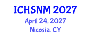 International Conference on Health Sciences, Nursing and Midwifery (ICHSNM) April 24, 2027 - Nicosia, Cyprus International Conference on Health Sciences, Nursing and Midwifery (ICHSNM) April 24, 2027 - Nicosia, Cyprus