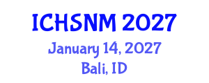 International Conference on Health Sciences, Nursing and Midwifery (ICHSNM) January 14, 2027 - Bali, Indonesia International Conference on Health Sciences, Nursing and Midwifery (ICHSNM) January 14, 2027 - Bali, Indonesia