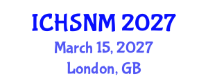 International Conference on Health Sciences, Nursing and Midwifery (ICHSNM) March 15, 2027 - London, United Kingdom International Conference on Health Sciences, Nursing and Midwifery (ICHSNM) March 15, 2027 - London, United Kingdom