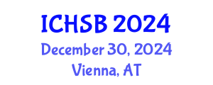 International Conference on Health, Sport and Bioscience (ICHSB) December 30, 2024 - Vienna, Austria