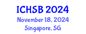 International Conference on Health, Sport and Bioscience (ICHSB) November 18, 2024 - Singapore, Singapore