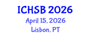 International Conference on Health, Sport and Bioscience (ICHSB) April 15, 2026 - Lisbon, Portugal