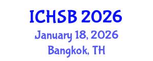 International Conference on Health, Sport and Bioscience (ICHSB) January 18, 2026 - Bangkok, Thailand