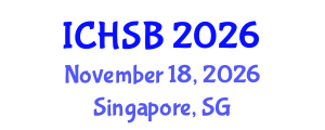 International Conference on Health, Sport and Bioscience (ICHSB) November 18, 2026 - Singapore, Singapore