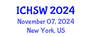 International Conference on Health, Sport and Well-Being (ICHSW) November 07, 2024 - New York, United States