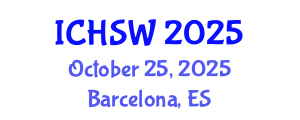 International Conference on Health, Sport and Well-Being (ICHSW) October 25, 2025 - Barcelona, Spain