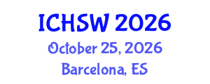 International Conference on Health, Sport and Well-Being (ICHSW) October 25, 2026 - Barcelona, Spain