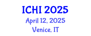 International Conference on Healthcare and Informatics (ICHI) April 12, 2025 - Venice, Italy