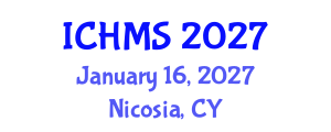 International Conference on Healthcare and Medical Sciences (ICHMS) January 16, 2027 - Nicosia, Cyprus International Conference on Healthcare and Medical Sciences (ICHMS) January 16, 2027 - Nicosia, Cyprus