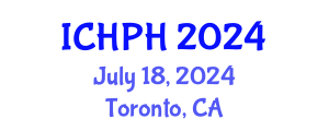 International Conference on Healthcare and Public Health (ICHPH) July 18, 2024 - Toronto, Canada