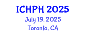 International Conference on Healthcare and Public Health (ICHPH) July 19, 2025 - Toronto, Canada