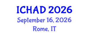 International Conference on Healthcare Architecture and Design (ICHAD) September 16, 2026 - Rome, Italy