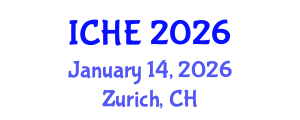 International Conference on Healthcare Education (ICHE) January 14, 2026 - Zurich, Switzerland