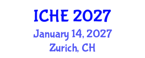 International Conference on Healthcare Education (ICHE) January 14, 2027 - Zurich, Switzerland International Conference on Healthcare Education (ICHE) January 14, 2027 - Zurich, Switzerland
